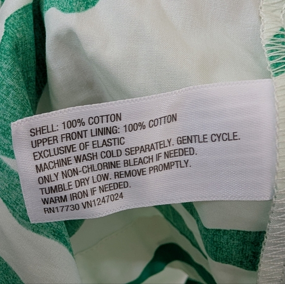 NWT a new day Green & White Midi Sundress - Picture 2 of 7